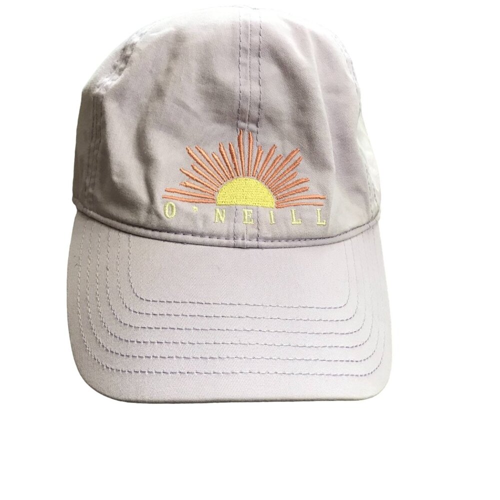 O’Neill Women’s Kate Dad Hat Sun Design OS Adjustable‎ Snapback Strap Lavender